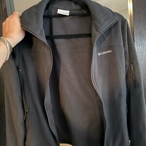 Columbia Charcoal Fleece Jacket